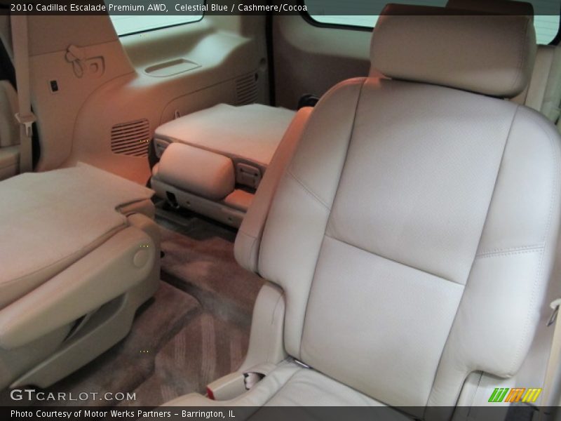 Celestial Blue / Cashmere/Cocoa 2010 Cadillac Escalade Premium AWD