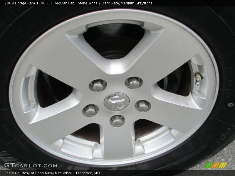 Stone White / Dark Slate/Medium Graystone 2009 Dodge Ram 1500 SLT Regular Cab