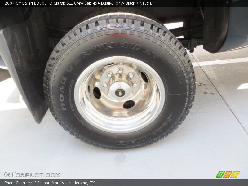 Onyx Black / Neutral 2007 GMC Sierra 3500HD Classic SLE Crew Cab 4x4 Dually