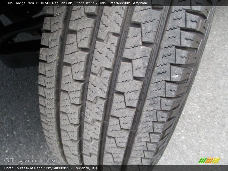 Stone White / Dark Slate/Medium Graystone 2009 Dodge Ram 1500 SLT Regular Cab