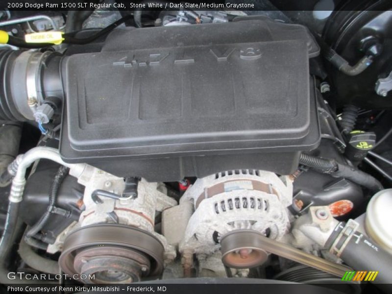 Stone White / Dark Slate/Medium Graystone 2009 Dodge Ram 1500 SLT Regular Cab