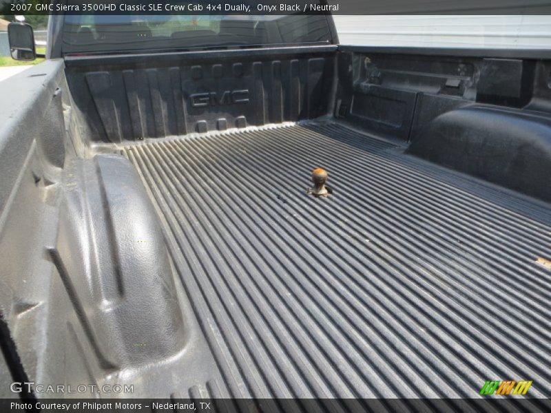 Onyx Black / Neutral 2007 GMC Sierra 3500HD Classic SLE Crew Cab 4x4 Dually