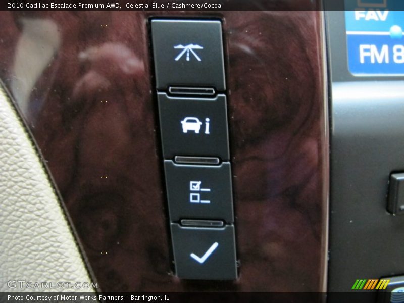 Celestial Blue / Cashmere/Cocoa 2010 Cadillac Escalade Premium AWD