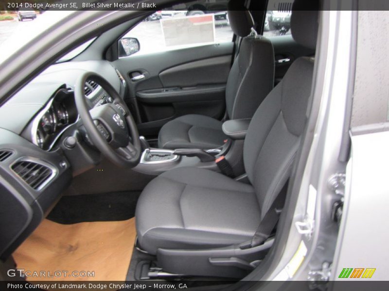 Billet Silver Metallic / Black 2014 Dodge Avenger SE