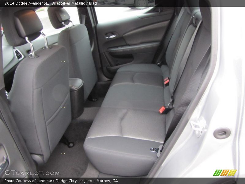 Billet Silver Metallic / Black 2014 Dodge Avenger SE