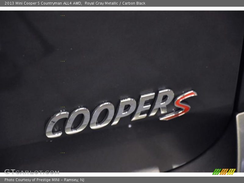 Royal Gray Metallic / Carbon Black 2013 Mini Cooper S Countryman ALL4 AWD