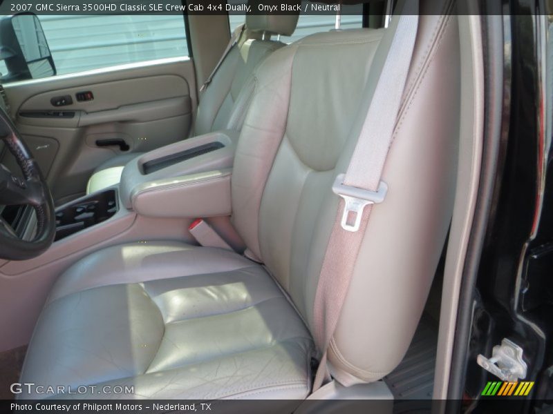 Onyx Black / Neutral 2007 GMC Sierra 3500HD Classic SLE Crew Cab 4x4 Dually