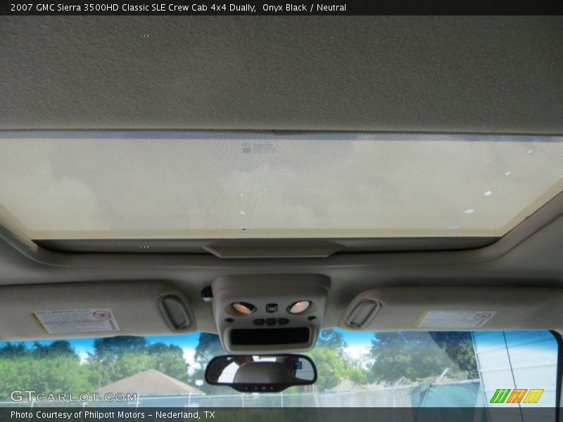 Onyx Black / Neutral 2007 GMC Sierra 3500HD Classic SLE Crew Cab 4x4 Dually