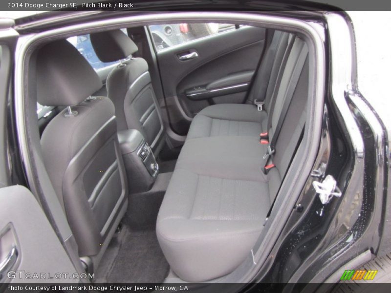 Pitch Black / Black 2014 Dodge Charger SE
