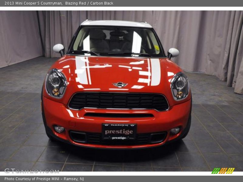 Blazing Red / Carbon Black 2013 Mini Cooper S Countryman