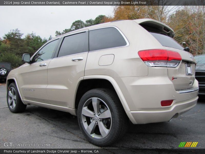Cashmere Pearl / Overland Nepal Jeep Brown Light Frost 2014 Jeep Grand Cherokee Overland