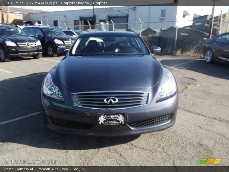 Graphite Shadow / Graphite 2010 Infiniti G 37 x AWD Coupe