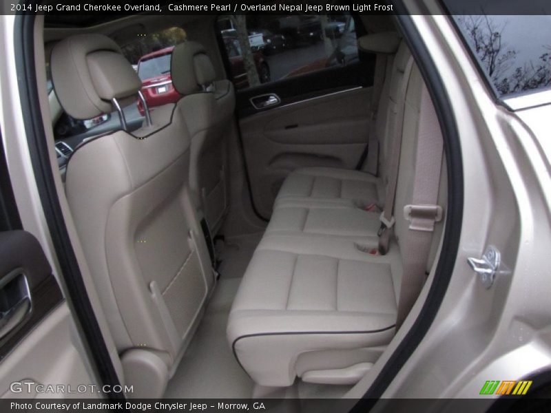 Cashmere Pearl / Overland Nepal Jeep Brown Light Frost 2014 Jeep Grand Cherokee Overland
