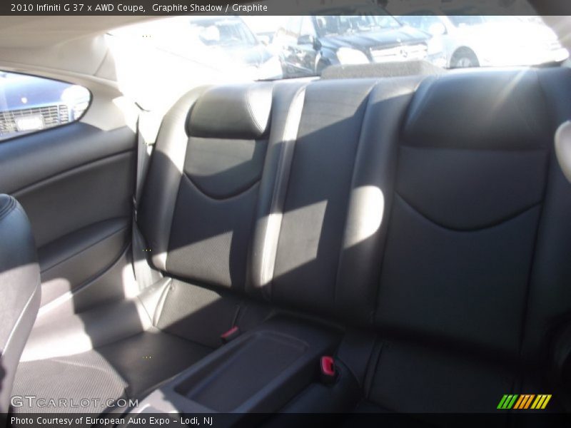 Graphite Shadow / Graphite 2010 Infiniti G 37 x AWD Coupe