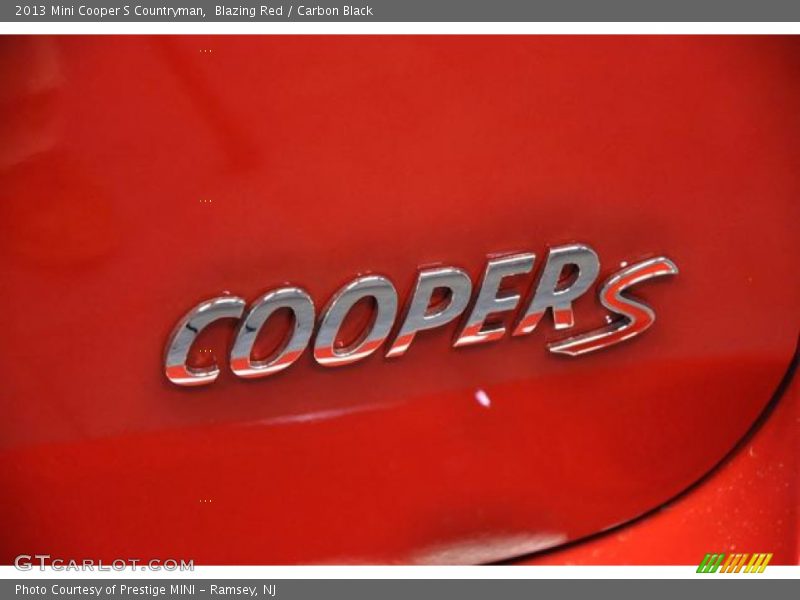 Blazing Red / Carbon Black 2013 Mini Cooper S Countryman
