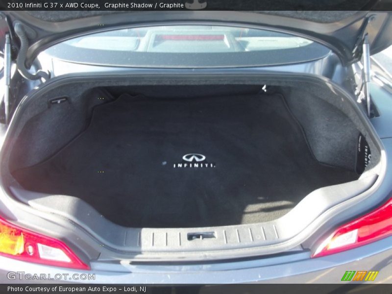 Graphite Shadow / Graphite 2010 Infiniti G 37 x AWD Coupe