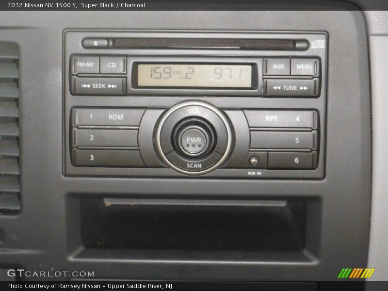 Super Black / Charcoal 2012 Nissan NV 1500 S
