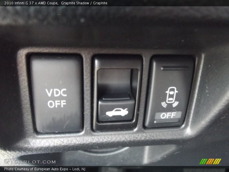 Graphite Shadow / Graphite 2010 Infiniti G 37 x AWD Coupe