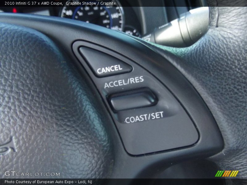 Graphite Shadow / Graphite 2010 Infiniti G 37 x AWD Coupe