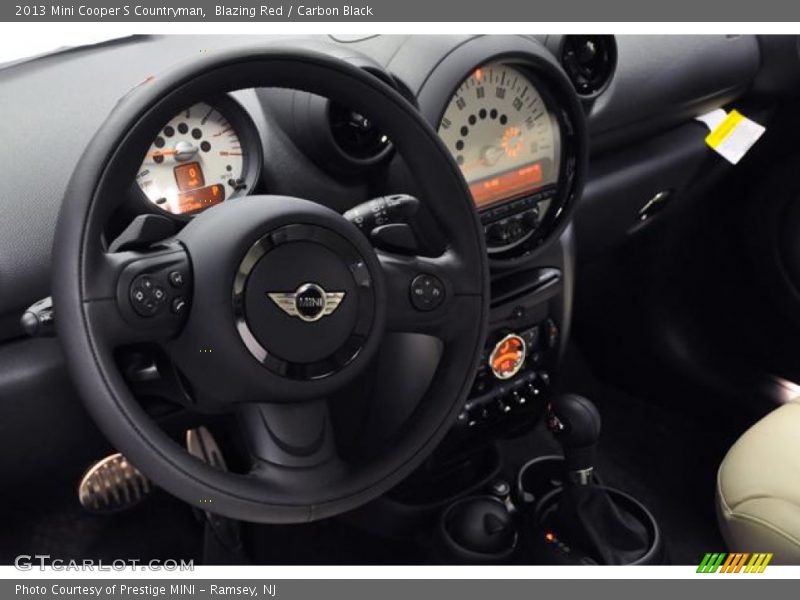 Blazing Red / Carbon Black 2013 Mini Cooper S Countryman