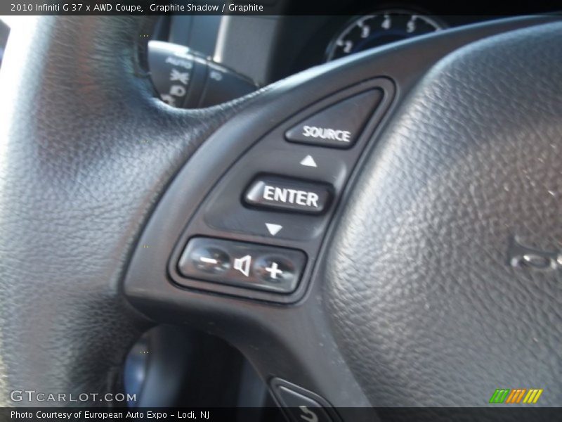 Graphite Shadow / Graphite 2010 Infiniti G 37 x AWD Coupe