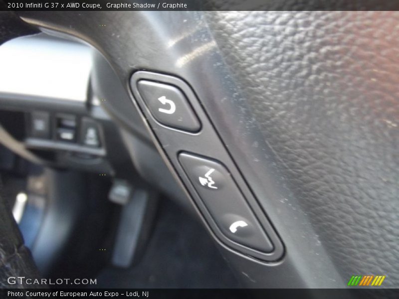 Graphite Shadow / Graphite 2010 Infiniti G 37 x AWD Coupe