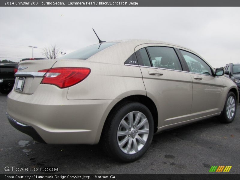 Cashmere Pearl / Black/Light Frost Beige 2014 Chrysler 200 Touring Sedan