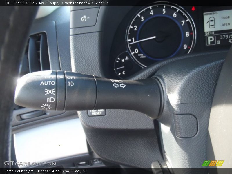 Graphite Shadow / Graphite 2010 Infiniti G 37 x AWD Coupe