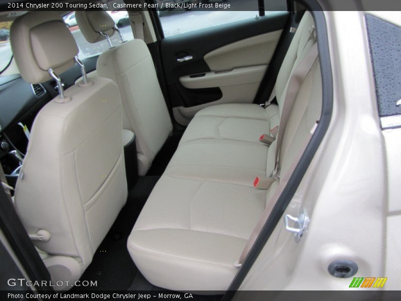 Cashmere Pearl / Black/Light Frost Beige 2014 Chrysler 200 Touring Sedan
