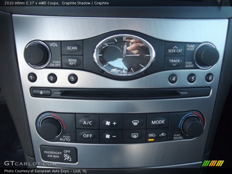 Graphite Shadow / Graphite 2010 Infiniti G 37 x AWD Coupe