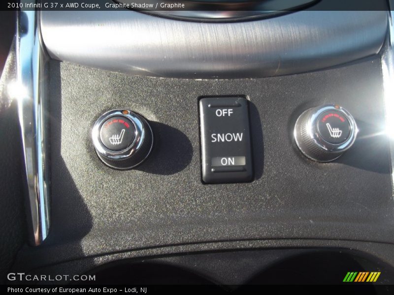 Graphite Shadow / Graphite 2010 Infiniti G 37 x AWD Coupe