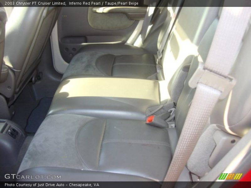 Inferno Red Pearl / Taupe/Pearl Beige 2003 Chrysler PT Cruiser Limited