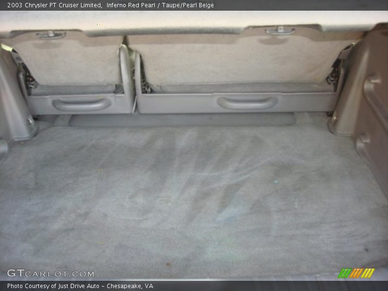 Inferno Red Pearl / Taupe/Pearl Beige 2003 Chrysler PT Cruiser Limited