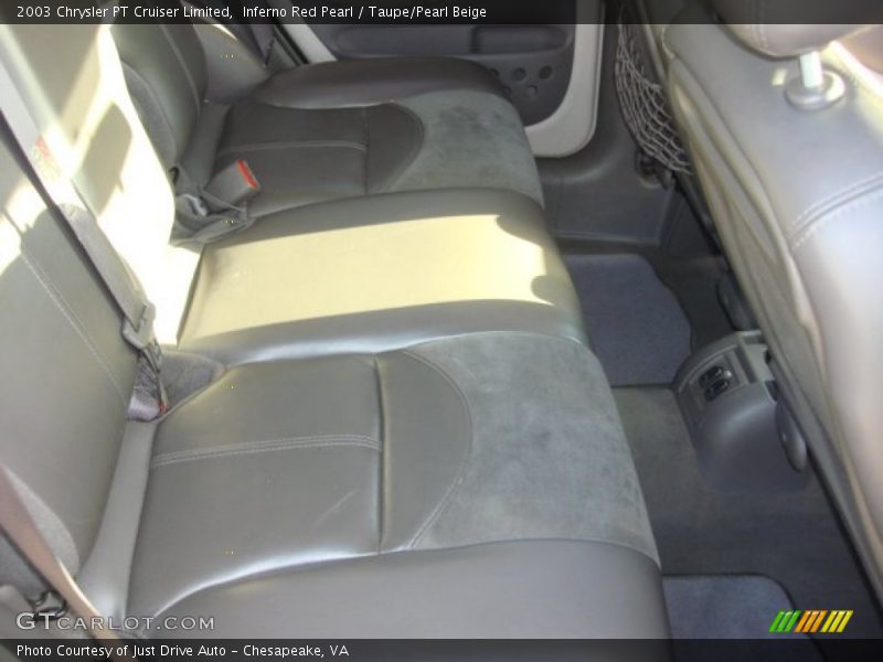 Inferno Red Pearl / Taupe/Pearl Beige 2003 Chrysler PT Cruiser Limited
