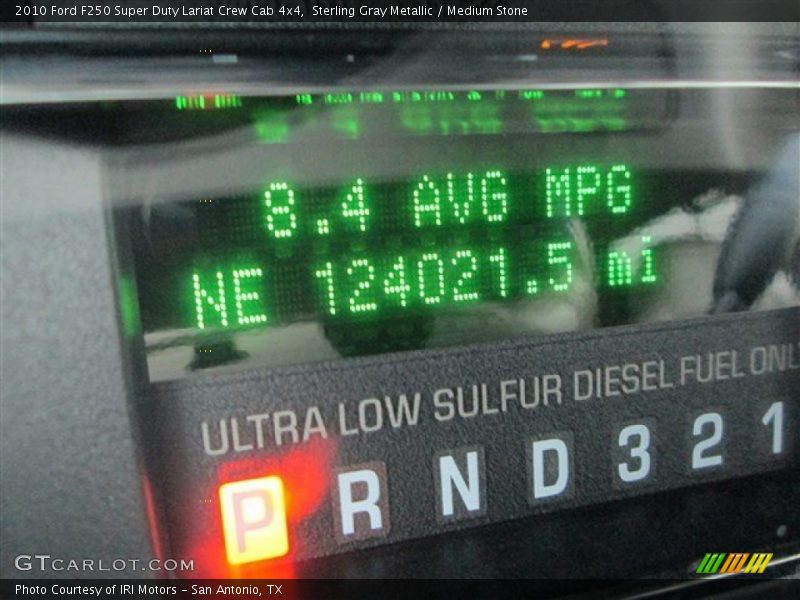 Sterling Gray Metallic / Medium Stone 2010 Ford F250 Super Duty Lariat Crew Cab 4x4