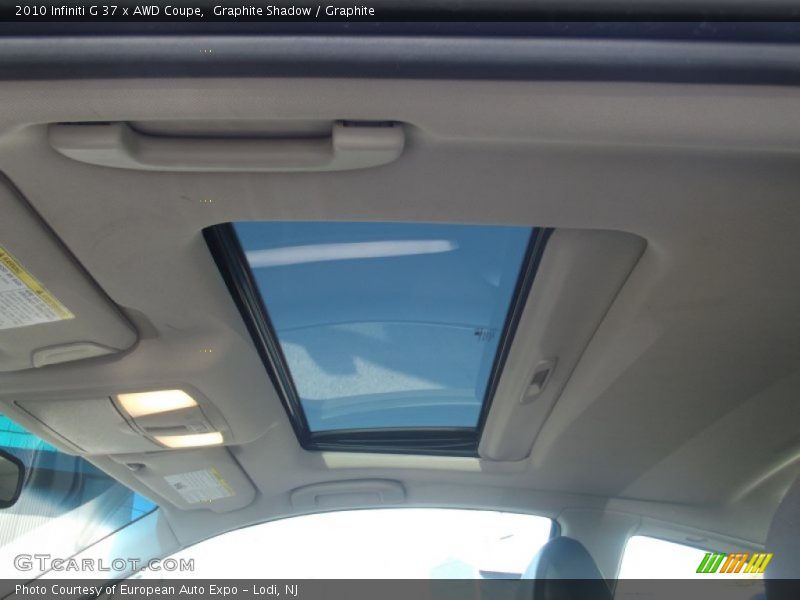 Graphite Shadow / Graphite 2010 Infiniti G 37 x AWD Coupe