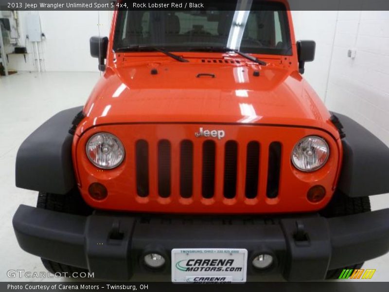 Rock Lobster Red / Black 2013 Jeep Wrangler Unlimited Sport S 4x4