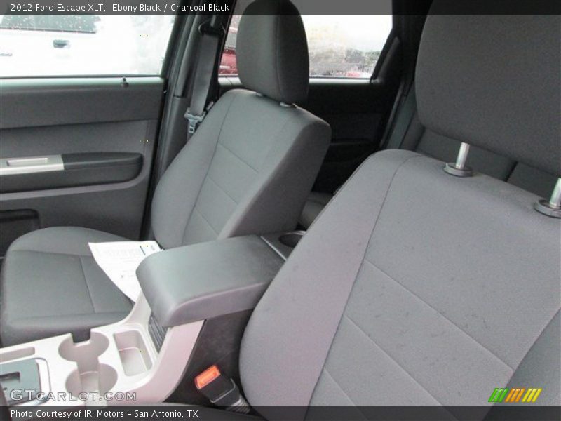 Ebony Black / Charcoal Black 2012 Ford Escape XLT