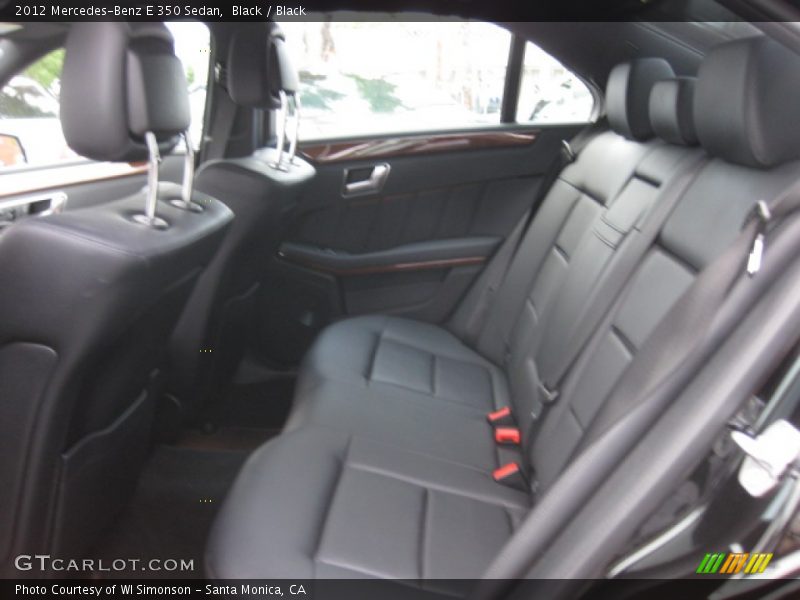 Black / Black 2012 Mercedes-Benz E 350 Sedan