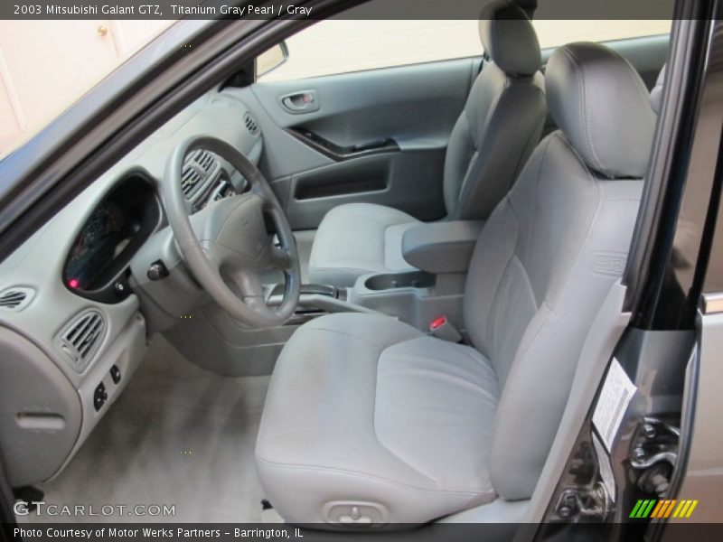 Front Seat of 2003 Galant GTZ