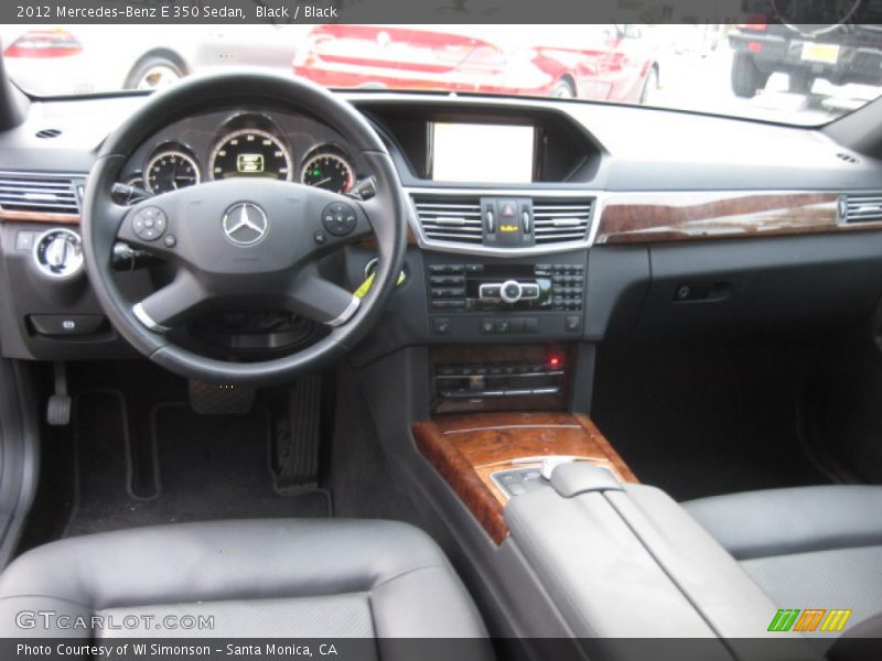 Black / Black 2012 Mercedes-Benz E 350 Sedan