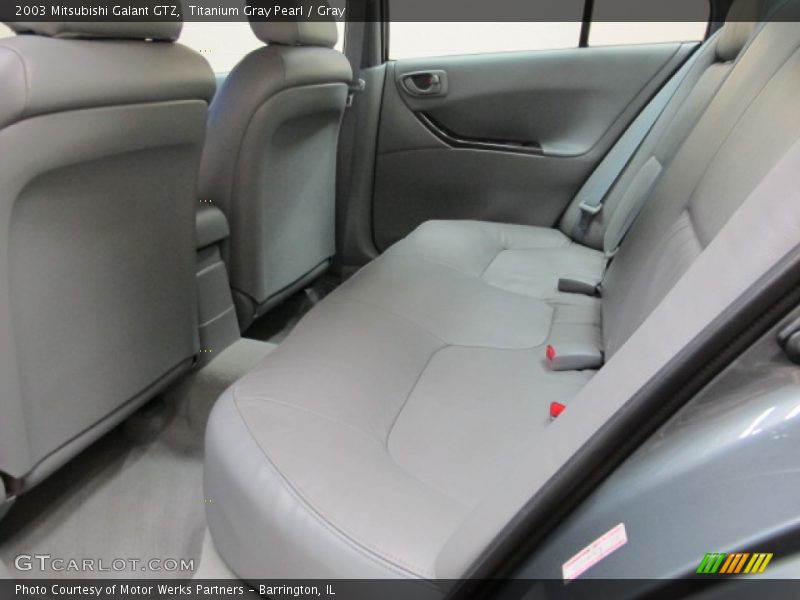 Rear Seat of 2003 Galant GTZ