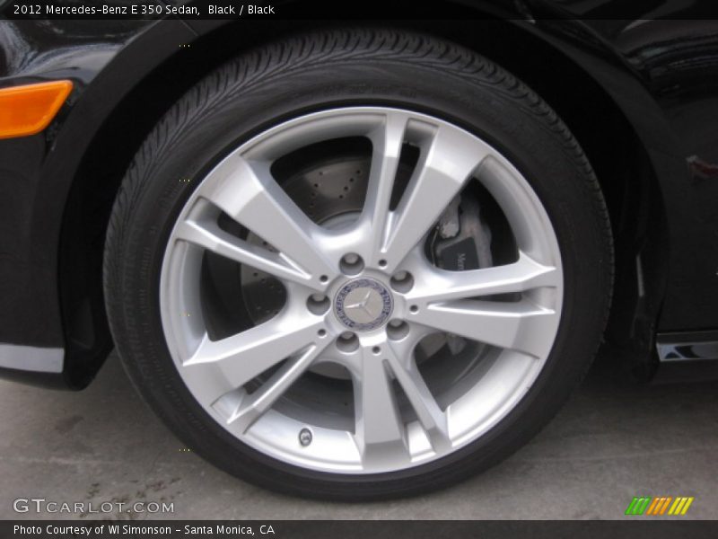 Black / Black 2012 Mercedes-Benz E 350 Sedan