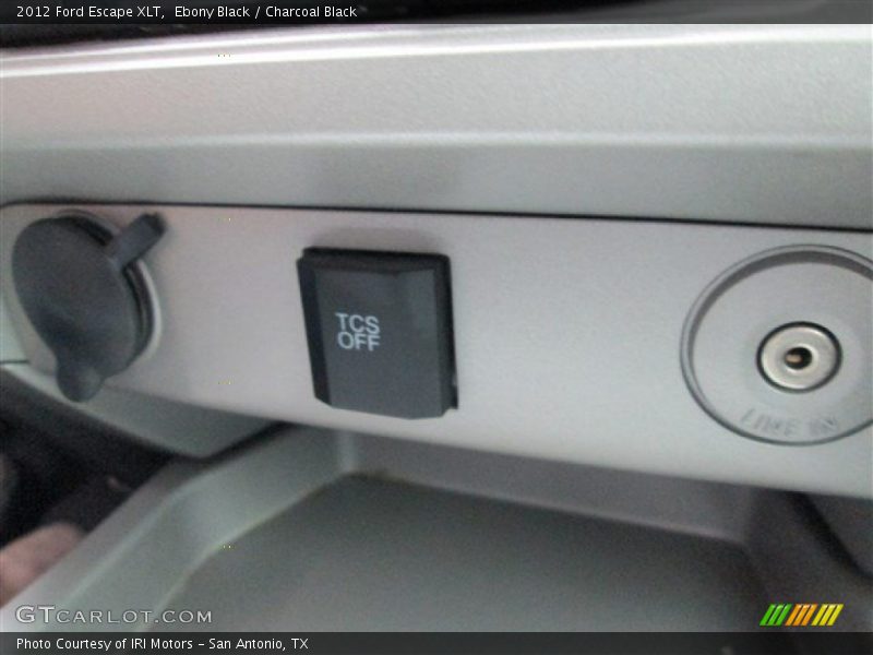 Ebony Black / Charcoal Black 2012 Ford Escape XLT