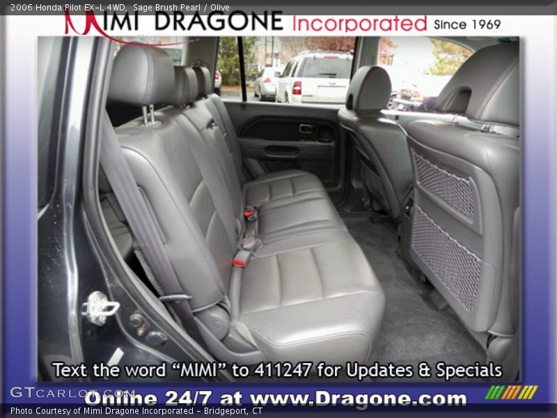 Sage Brush Pearl / Olive 2006 Honda Pilot EX-L 4WD