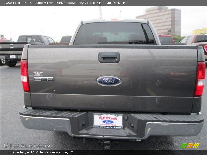 Dark Shadow Grey Metallic / Medium/Dark Flint 2008 Ford F150 XLT SuperCrew