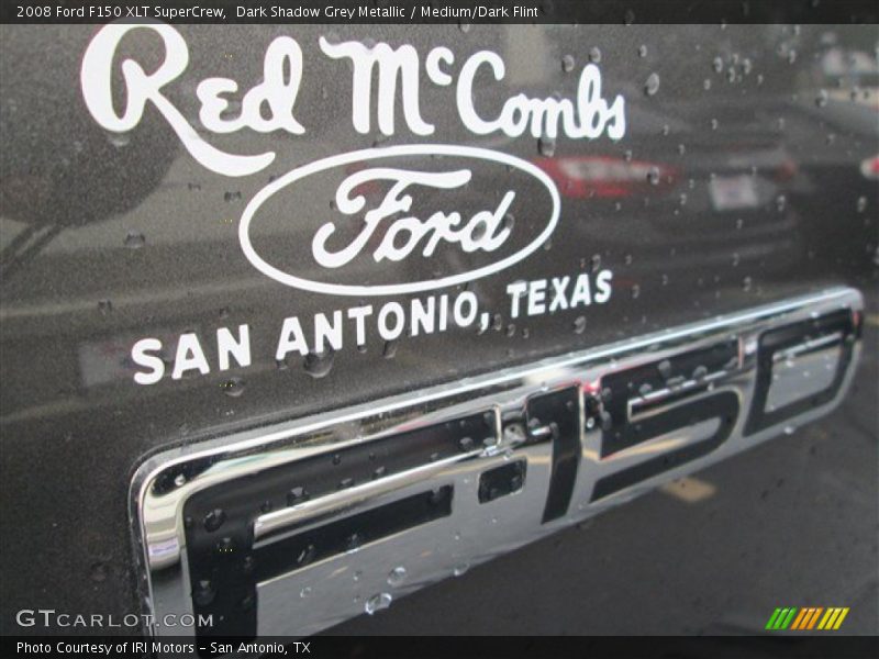 Dark Shadow Grey Metallic / Medium/Dark Flint 2008 Ford F150 XLT SuperCrew