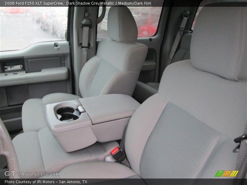Dark Shadow Grey Metallic / Medium/Dark Flint 2008 Ford F150 XLT SuperCrew