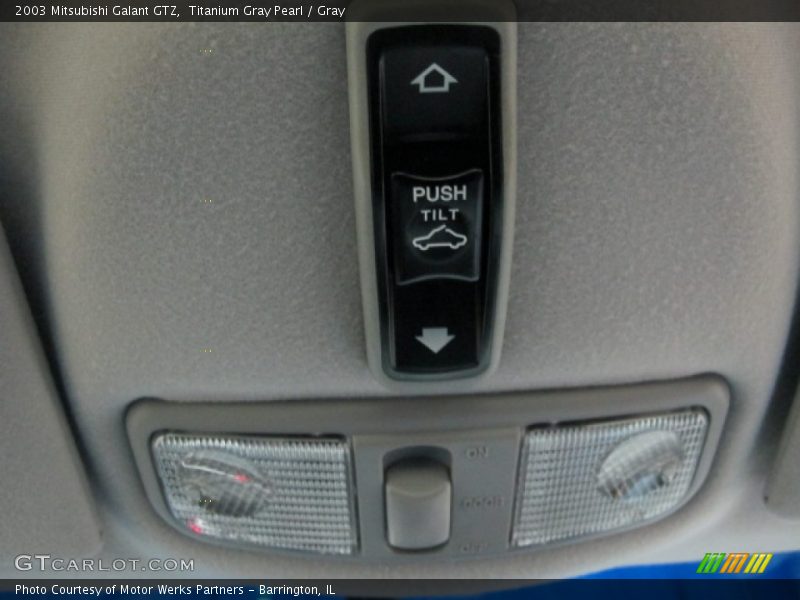 Titanium Gray Pearl / Gray 2003 Mitsubishi Galant GTZ