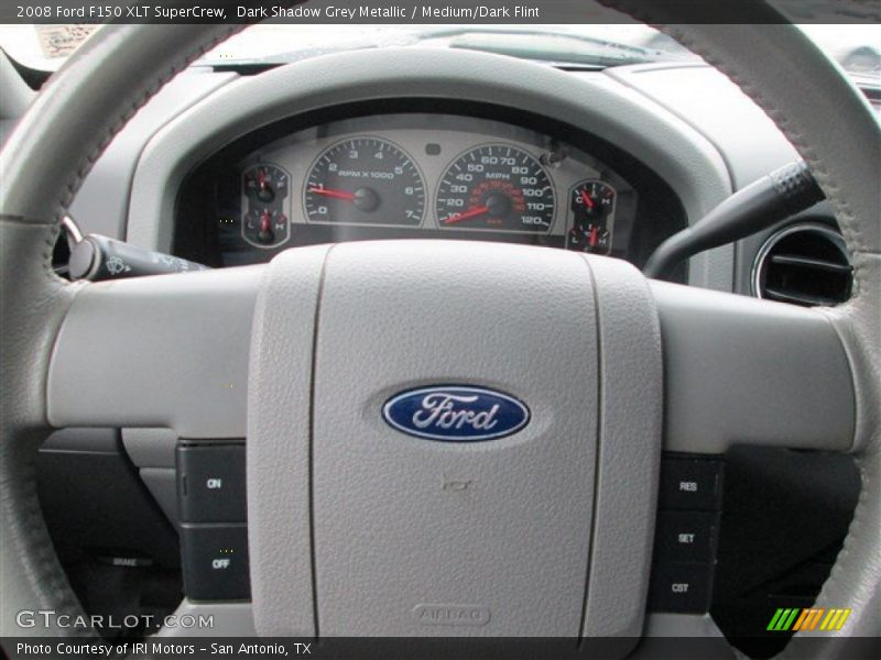 Dark Shadow Grey Metallic / Medium/Dark Flint 2008 Ford F150 XLT SuperCrew
